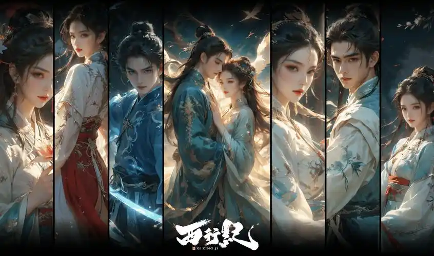 琅琊榜小说 权谋经典海报